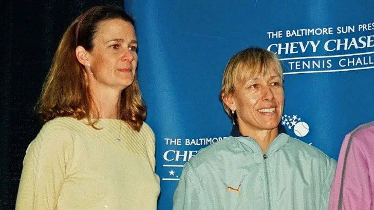 Martina Navratilova and Pam Shriver