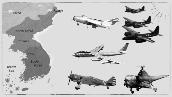 Korean War Airplanes Cover