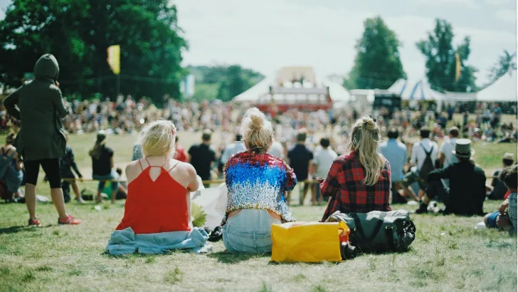 Concert with friends